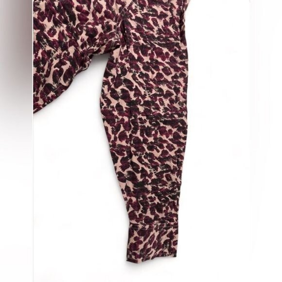 Calvin Klein Jeans Women's Animal Print Shirt Small, Long Sleeve | New - Picture 6 of 15